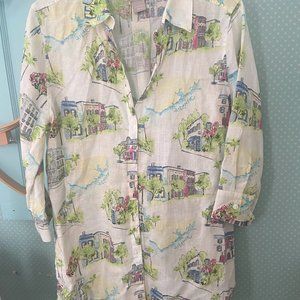 Women's Chico's brand spring shirt